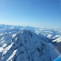 Les pyrénées enneigées