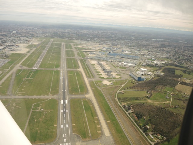 Les pistes de Blagnac