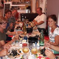 Et bien sûr des plateaux de fruits de mer