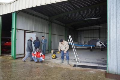 installation de glissières