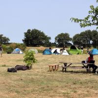 les tentes sont installées