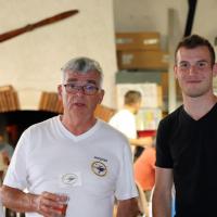 Jacques notre Président en bonne compagnie, un petit clin d'oeil à Bernard